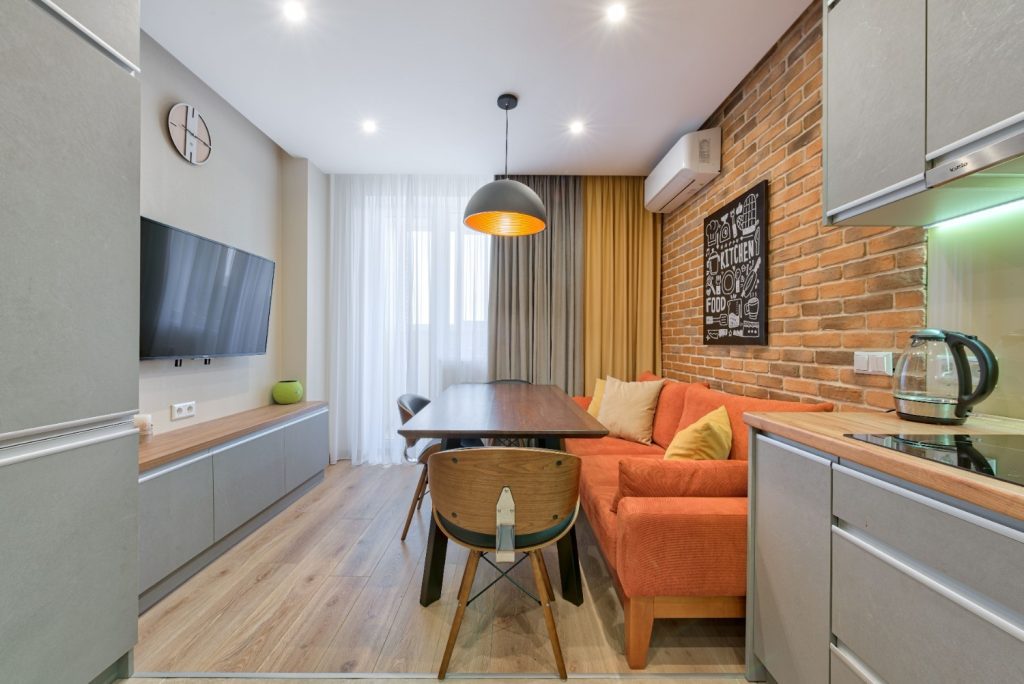 small room furniture ideas with space-saving storage