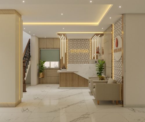 Reception Counter Design Ideas: Types, Colours, Flooring & Practical Tips