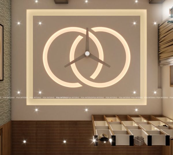 💫 Every Wall Has a Story to Tell.Elegant lighting, artistic décor, and thoughtful detailing cre (3) false celling