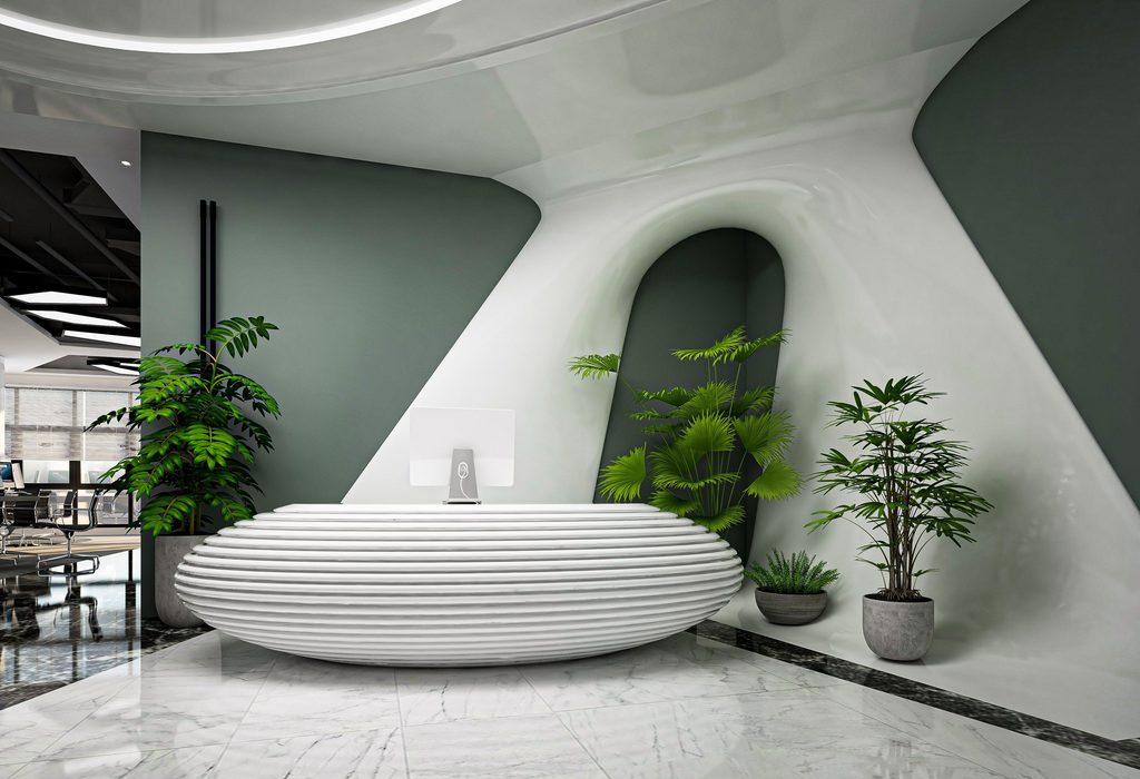 Reception Counter Design